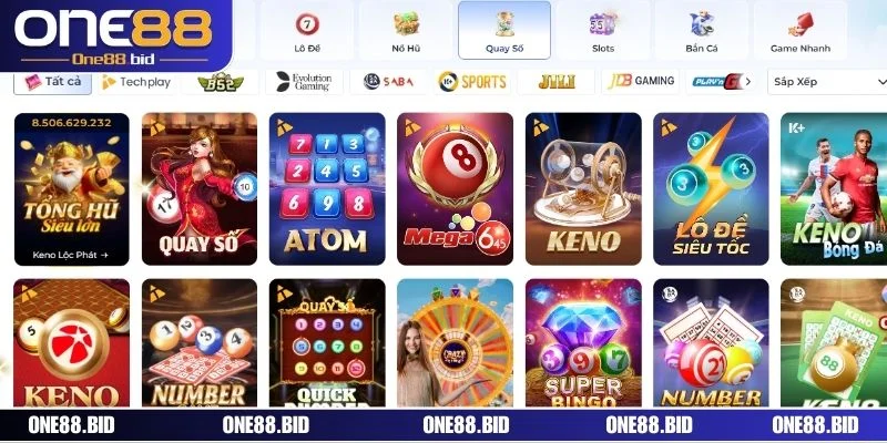 Tỷ lệ thưởng cao từ quay số ONE88 cho cược thủ